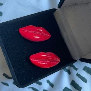 Vintage Lips earrings